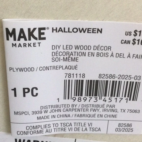 Halloween Ghost and Haunted House Decor - Picture 4 of 5